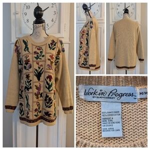 Vintage 90s Cotton Knit Sweater